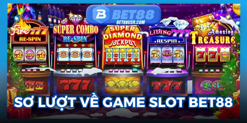 Thông tin sơ lược về game slot BET88